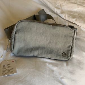 Lululemon grey belt bag- good used condition